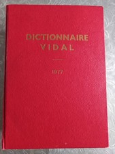 Dictionnaire Vidal 1977 avec son cahier complémentaire