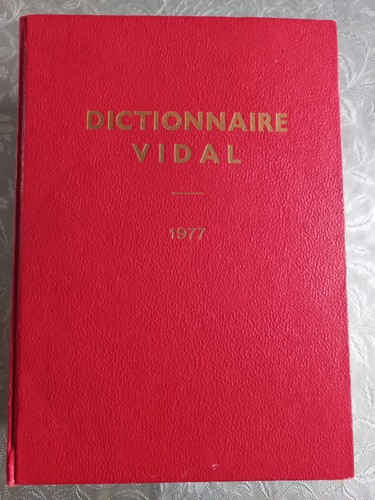 Dictionnaire vidal 1977 avec - vidal,