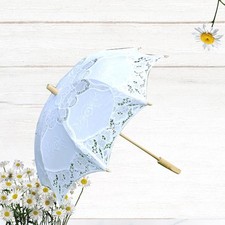  Lady Stage Show Dentelle Parapluie Photographie Mariée Fournitures Décoratif