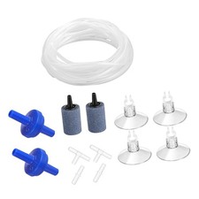 Kit De Tuyau D'air Pour Aquarium Avec Connecteurs Et Diffuseur De CO2 (2 M)