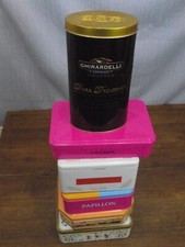 Lot de 6 anciennes boites