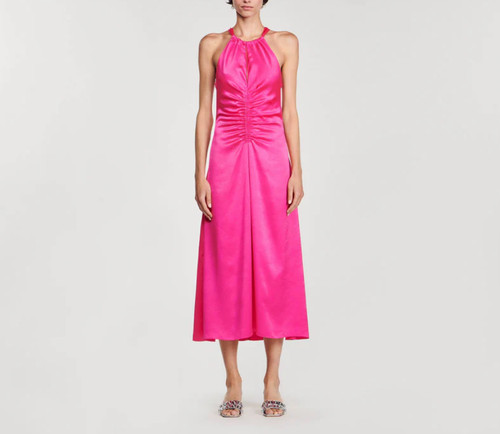 Sandro paris robe longue - longue, femme