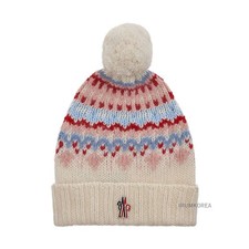Moncler Bonnet en intarsia