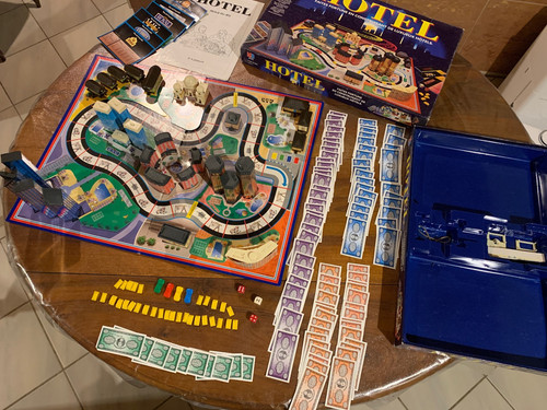 Jeu société hotel 1993 - mb,