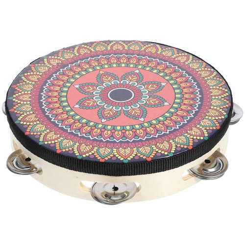 Tambourin bois pour la - bois,