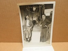 AEROSTATION COUPE GORDON BENNETT 1930 photo équipage français Boitard et Herbe