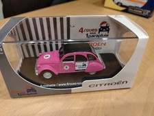 CITROEN 2CV6   4 ROUES SOUS 1 PARAPLUIE /ANTOINETTE /  1/43 ELIGOR