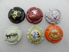 14-lot 6 capsules plaques de