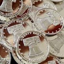 Lingot 1 Grammes Argent Liberty Bell .999 Pur UNC sous Blister