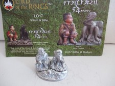 Figurine Mithril BILBO & GOLLUM, 54mm