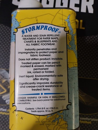 Bidon stormproof traitement