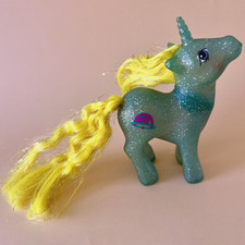 Petit poney licorne vintage - Star hopper - Sparkle Pony MLP - 1984 Hasbro