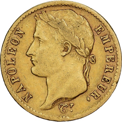 France francs napoléon - france,, 20