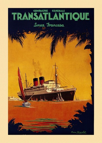 Cie transatlantique paquebot - cie,