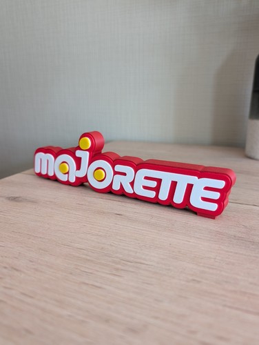 Logo majorette enseigne déco - logo,