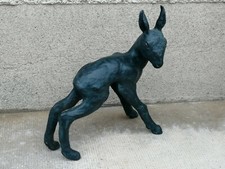 Sculpture faon céramique