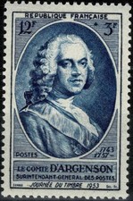 FRANCE 1953 JOURNÉE DU TIMBRE