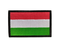 Ecusson/patch Drapeau Hongrie velcro - Livraison gratuite