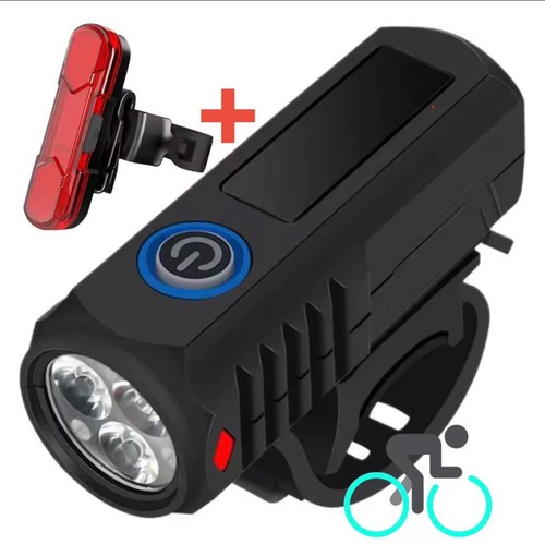 Lampe vélo rechargeable usb - lampe, usb-c