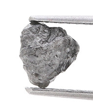 Diamant Brut Noir Naturel De