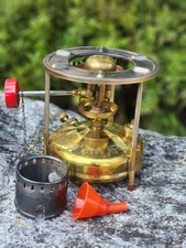 Ancien poêle à pétrole SHINABRO 680 laiton rare