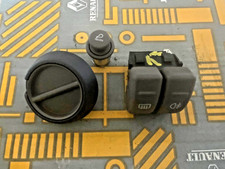 LOT Commodo  77004166650 MARRON  + Bouton antibrouillard + cigare RENAULT TWINGO