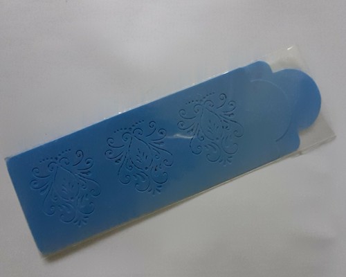 Pochoir gâteau motif fleur - pochoir,