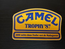 Autocollant Camel Trophy '87