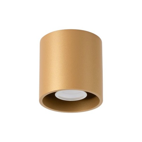 Plafonnier acier doré gu10 - doré, 1