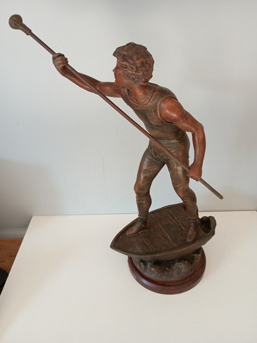 Sculpture jouteur louis - jouteur,