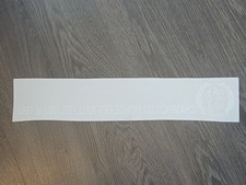 Bandeau arrière autocollant Peugeot Champion du monde des rallyes 1985 et 1986