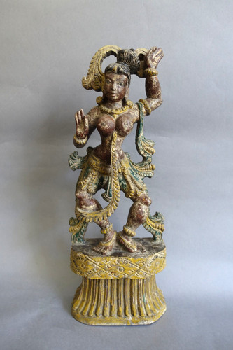 Statuette bois sculpté - en,