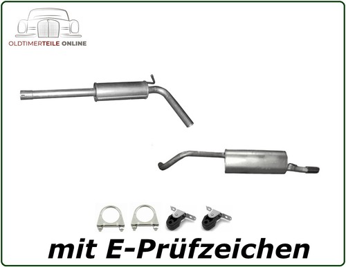 Kit échappement pour vw - pour,