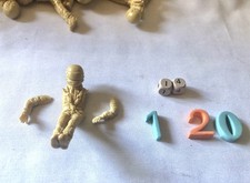 Maquette model: Figurine résine pilote Formule 1, resin race F1 pilot. 1/20