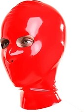 Cagoule en Latex,  Masque In