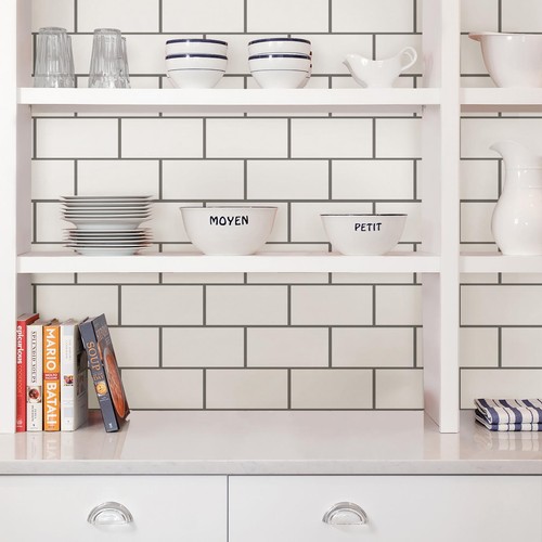 Wallpops carreaux dosseret - carreaux,