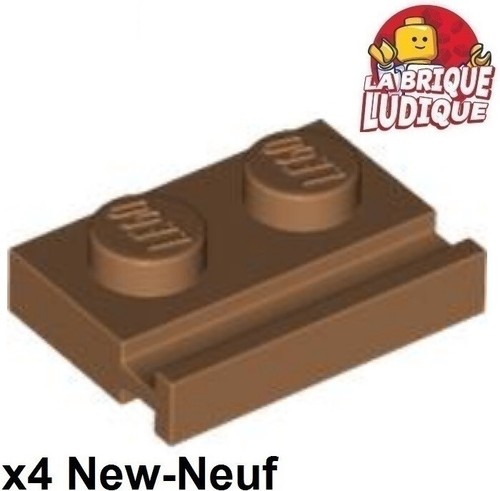 Lego plate modified 1x2 - 4x,