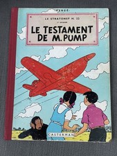 Album BD HERGE 1951 JO ZETTE JOCKO  LE TESTAMENT DE  M. PUMP Stratonef