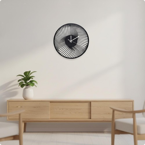 Horloge murale métal - horloge,