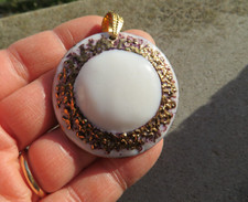 pendentif en émaux de limoges