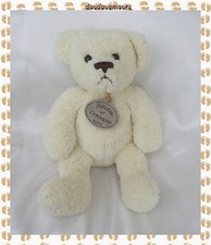 Doudou Peluche Ours Ecru Nez