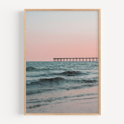 Beach ocean relaxing wall art - relaxing,