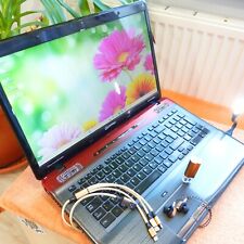 Toshiba Qosmio X770 17 pouces BLURAY DOLBY GAMING GTX l 16 Go l Windows 11 SS...