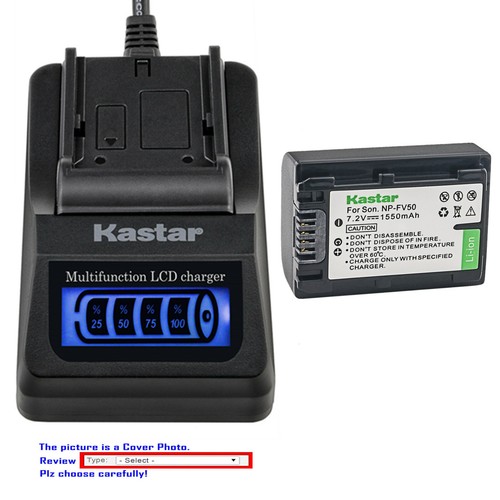 Kastar battery lcd quick - kastar,