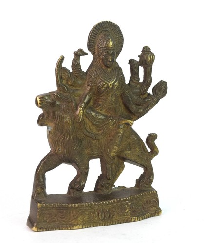 Main crafted laiton durga - laiton,