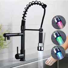 Robinet de cuisine Mitigeur avec douchette extractible flexible pivotant 360 °