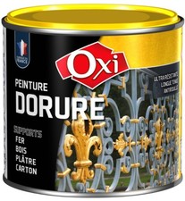 Peinture dorure or riche antirouille effet métal satiné tous supports 60ML OXI