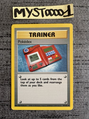 Carte pokemon pokedex - carte,