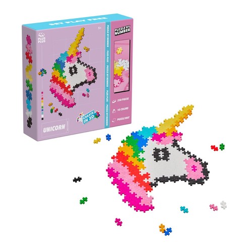 Puzzle par numéro licorne - puzzle,