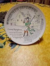 Assiette Georges Dreyfus Cadet Rouselle